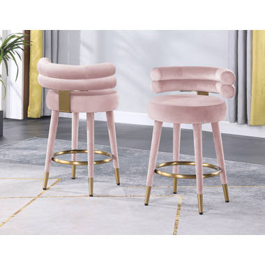 Velvet stools for discount sale